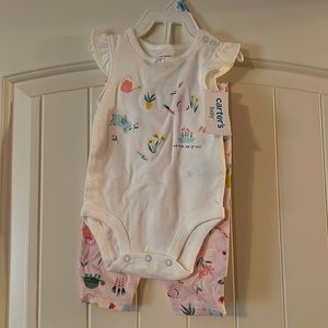 NWT Carter’s spring outfit
